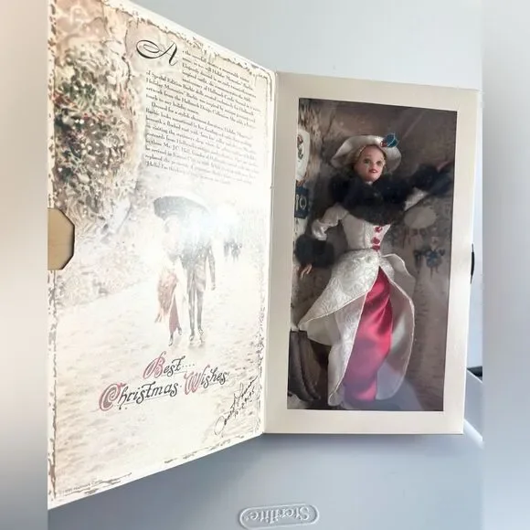 1995 Hallmark Special Edition Holiday Memories Collector Barbie - Picture 2 of 4